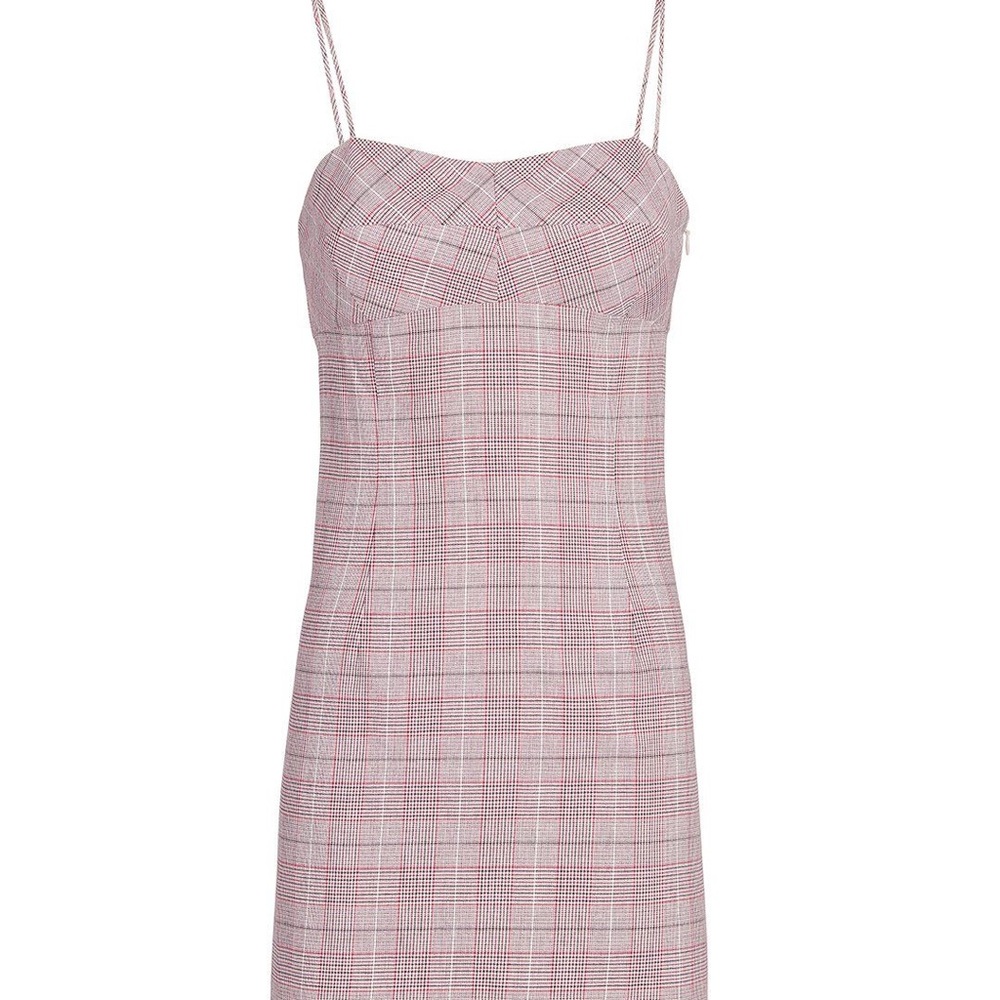 NWT intermix plaid strappy dress clueless 6 - Picture 2 of 5